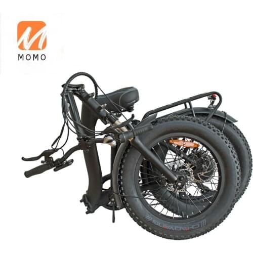 20 inch 500W / 1000W 48V 13Ah Fat Tire Foling Snow Electric Bike