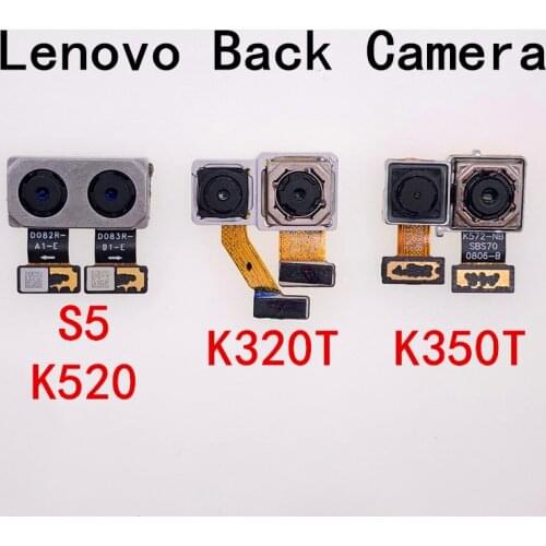 Back Facing Camera Rear Main Camera Big Camera Module Flex Cable For Lenovo S5 K520 K320T K350T Replacement Repair Parts