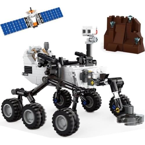 Creator Series Mars Rover Space Station Rocket Lunar Lander Building Blocks DIY Model With Figure Bricks Educational Toys Gift
