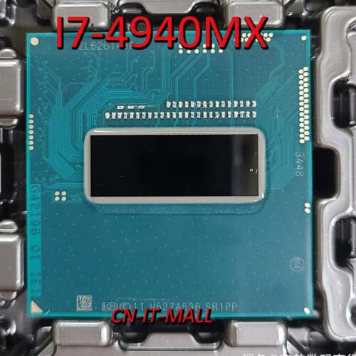 Intel CPU I7-4940MX SR1PP CPU I7 4940MX процессор 3,1G-4,0G/8M Quad coreTop ultimate