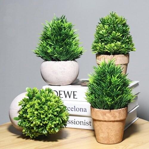 Bonsai Simulation Fake Plants Artificial Flowers Home-Decoration Garden Office Decor