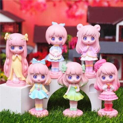 Blind Box Hand-made Ornaments Girl Resin Crafts Birthday Gifts Decoration Toys Gifts