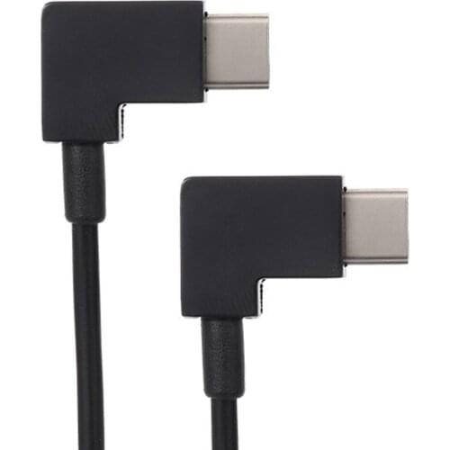 Remote Controller Data Cable 90 degree angled Type-C to Type-C for FPV DJI Mavic Pro Platinum Accessories