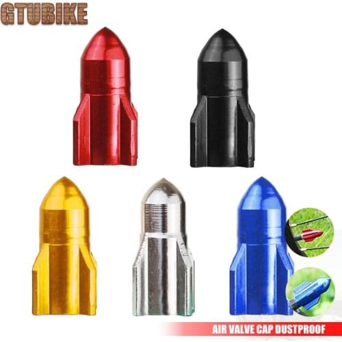 Aluminum Alloy Bike Wheel Tire Cover Car Motorcycle Truck Tube Tyre Bicycle AV American AIR Valve Cap Dustproof