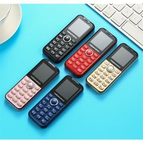 Newmind K2 Mini Push Button Mobile Phone Location 1.44 inch Screen MP3 FlashLight Camera SOS Cheap Telephone For Elders Children