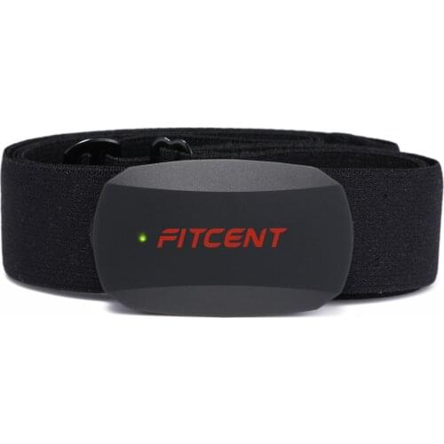 Fitcent ANT + Bluetooth Heart Rate Monitor Chest Strap for Men Women Fitness Tracker Device Sports HR Sensor