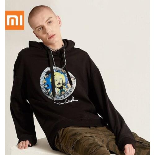 Original Xiaomi Youpin Hoodie Sweatshirt Fleeces Fashion Cool Men Women Hoodies Sweatshirts Autumn Winter Warm Hooded Pullover