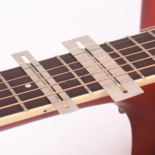 Guitar Fret Wire Protector Finger Plate Polishing Fret Removal Guitar Bass Parts Protective Gasket Cleaning Polish Repair Tool
