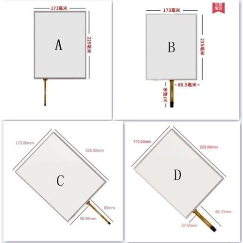 10.4 inch touch screen replacement AMT9509 AMT 9509 Touch screen LQ104V1DG52 51 G104SN03 V.1 V.0 Handwriting touch screen