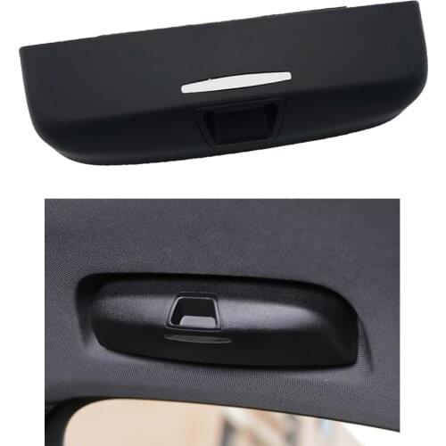 For Audi A3 8V A4 B8 B9 Q3 Q5 Car Styling Glasses Box Storage Holder Sunglasses Case Black