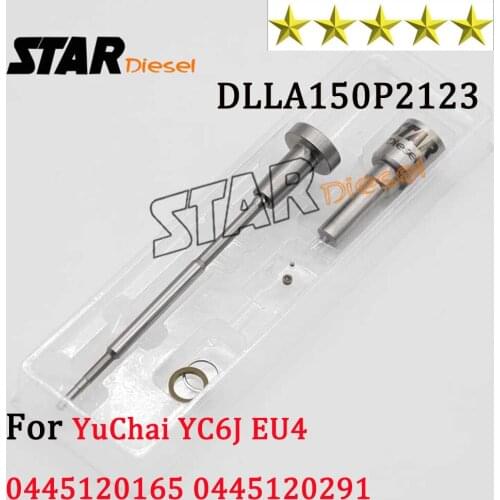 STAR F00RJ03496 Original Fuel Injector Repair Kits DLLA150P2123 (0433172123) F00RJ02806 for 0445120165 0445120291 J0100-11121