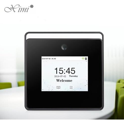 2.8 inch Touch Screen WIFI Face Recognition Terminal Employee H1 Visible Light Face Time Attendance