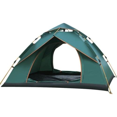 Waterproof Pop Up Camping Automatic Instant Beach Shade Shelter Tent For 1-2 Persons