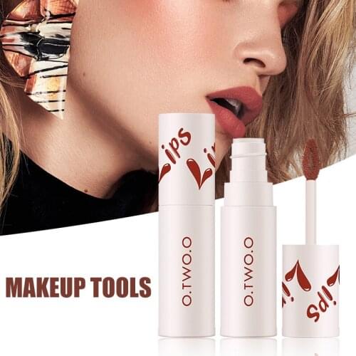 High Quality Velvet Lipstick Vivid Colour Non-Stick Cup Long Lasting Lip Glosses for Women Girl