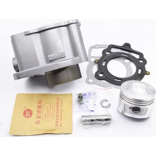 High Quaity Motorcycle Cylinder Kit 62mm Bore For LONCIN TG210 TG 210 Water-cooled Engine Spare Parts
