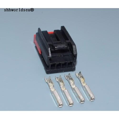 Worldgolden 4 Pin 1.2mm automotive connector shell sheath with terminal 6-1419169-8