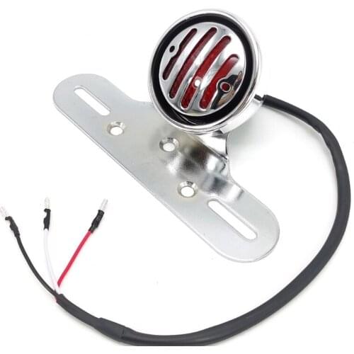 Motorcycle Retro LED Tail Lights Cruising Prince Motors Modified Tail Lights Brake Lights Running Lights Rear Lights