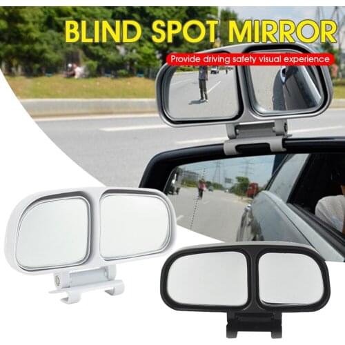 Blind Spot Mirror With Dual Convex Mirrors Adjustable Rear View Mirror Car Mirror For All Vehicles For Left Right Side Mirror