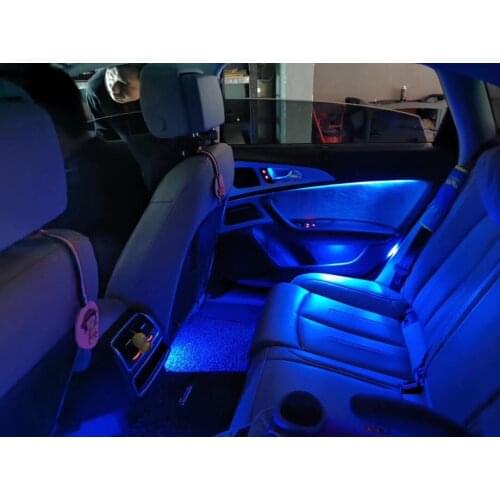 21 Color Interior Door Dash Environment Ambient Light Full Kit For A6 C7 A7 2012-2018 Original 1:1