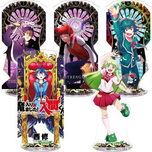 Anime Mairimashita Welcome To Demon-School Iruma Kun Clara Acrylic Figure Stand Display Model Plate Tabletop Decorate Cosplay