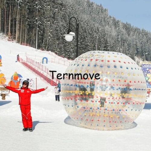 Free shipping ! Dia 3M tpu snow zorb balls inflatable hydro zorb ball inflatable ground uk zorbing ball ramps zorb ball