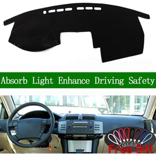 For Toyota mark 2005 2006 2007-2009 Dashboard Cover Sun Shade Non-slip Dash Mat Pad Carpet Car Stickers Interior Accessories