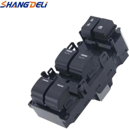 Car Electric Window Switch Window Regulator Control Switch Rearview Mirror Button with Panel 35750-SZA-A31 for Honda Accord Car