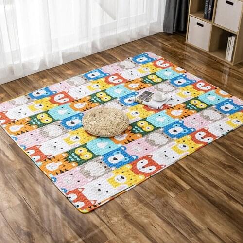 Cotton Baby Play Mats Child Carpet for Living Room Soft Sleeping Childrens Rug Kids Play Rugs Floor Newborn Gym Playmat