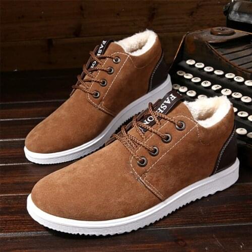 JIANGTUO Mens Winter Boots