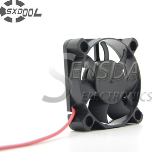 SXDOOL 5010 5cm 50mm 50*50*10mm DC 12V 2 pin 0.12A PC Chipset VGA Video Heatsink Cooler server Cooling Fan