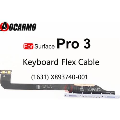 For Microsoft Surface Pro 3 Pro3 1631 X893740-001 Magnetic Keyboard Flex Cable Replacement Parts