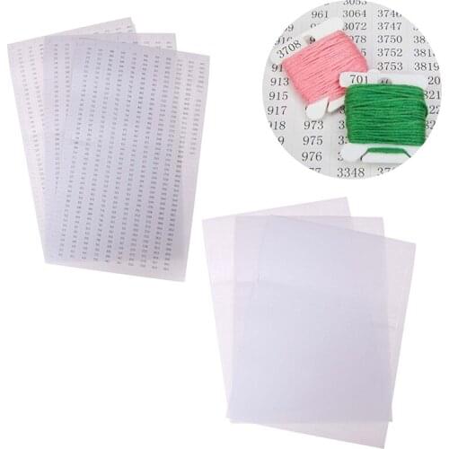 1 / 3 Pcs Diamond Painting Tools Number Label Stickers For Diamond Painting Storage Box Accessory Tools