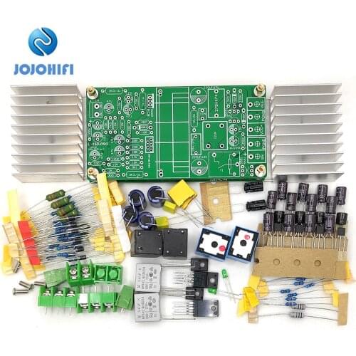 One Pair LJM L15D-PRO IRS2092S Class D 300W Digital Sound Amplifier DIY Kits with Relay Protection