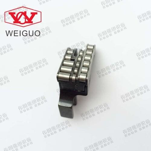 Flat wagon wheel presser foot Flat wagon presser foot high left to lower right Flat car and roller presser foot RCR3/16