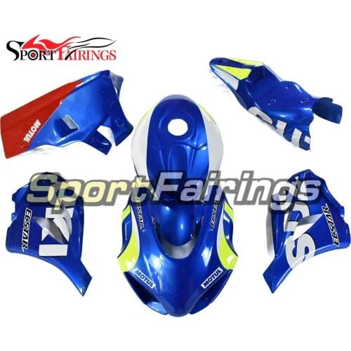 Fiberglass Racing Full Fairing Kit For Suzuki 2017 2018 2019 GSXR1000 GSX-R1000 17 18 19 Motorcycle Bodywork - Blue White Red