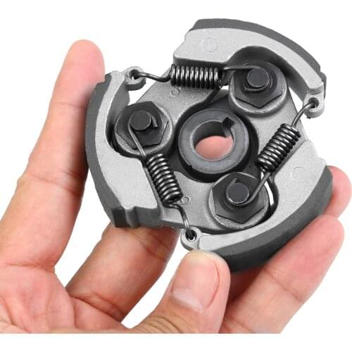 Samger Aluminum Engine Clutch For 2 Stroke 47cc 49cc Engine Mini Dirt Kids Moto ATV Quad With Slot Tapered Hole Inner 14mm