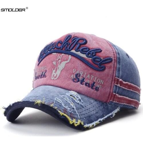 [SMOLDER] Fashion Brand New Baseball Cap Casual Fitted Snapback Caps Embroidery Unisex Hat for Male Female