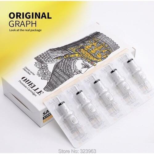 20 pcs Tattoo Needles Revolution Cartridge Round Liner (0.30mm /0.35mm needle) RC1003RL RC1005RLRC1007RL RC1009RL RC1014RL