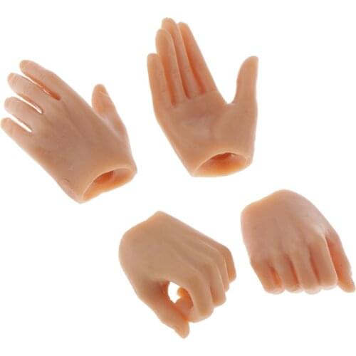 1/6 Natural Skin Hands Set for 12'' Kumik Female Figure Body 2Pairs