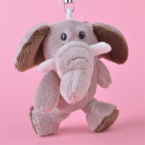 1Pcs Forest Elephant Small Plush Pendant Toy, Kids Doll Keychain / Keyholder Gift Free Shipping