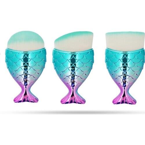 1pc Professional Makeup Brush Foundation Powder Blending Contour Makeup Cosmetic Brush Easy To Use And Portable