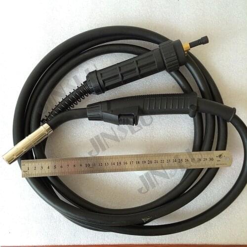 250A MIG Welding Torch Gun 4M Air-cooled Euro Quick Connector MIG MAG Welding Machine Welder 1pcs