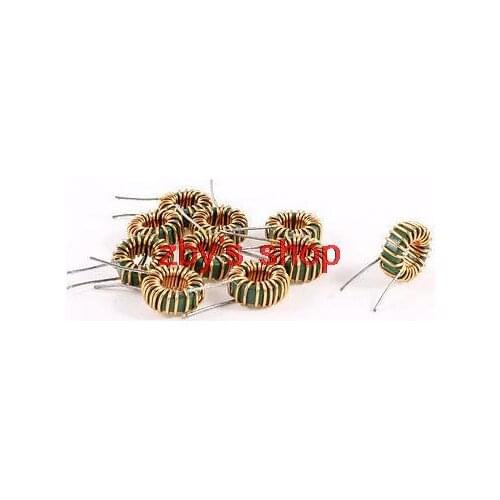 10 x Ferrite Core Toroid Toroidal Inductor 2A 10MH Coil 14 x 8 x 7mm