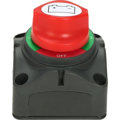 12V/24V 4 Position 300 Amp Battery Switch Isolator Marine Car RV Boat Switch