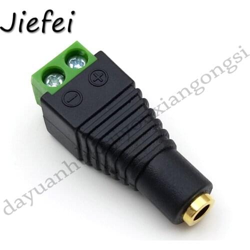 3.5mm mono socket Screw Terminal Binding Post for Audio Headphones connector New