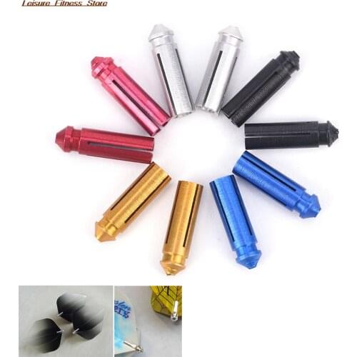 3/9PCS Anodised Aluminum Dart Flight Savers / Protectors Darts Accessories for Steel Soft Tip