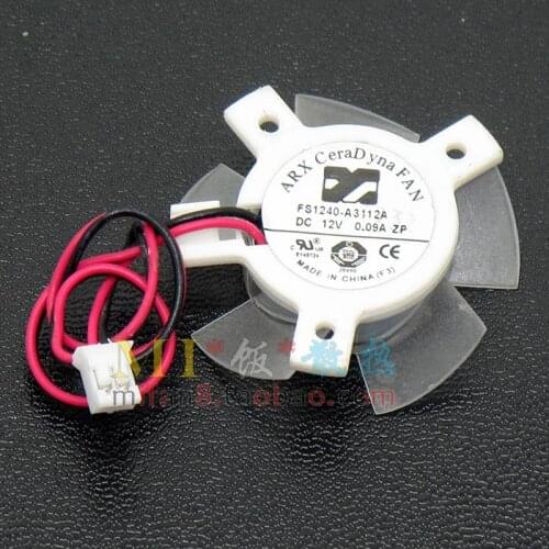 ARX FS1240-A3112A Server Cooling Fan DC 12V 0.09A 2-wire