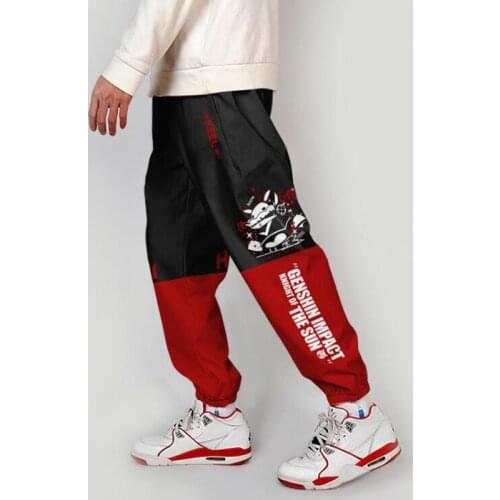 2021 Game Genshin Impact 3D Joggers Pants Men/Women Trousers Hip Hop Sweatpants Paimon Keqing Klee Amber Cosplay Costumes