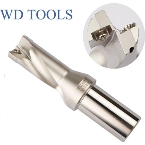 CNC tools 18.5mm D3 Indexable U Drilling Bit Drilling Tool Refer To WCMT insert WC03-18.5- XP25-WC03