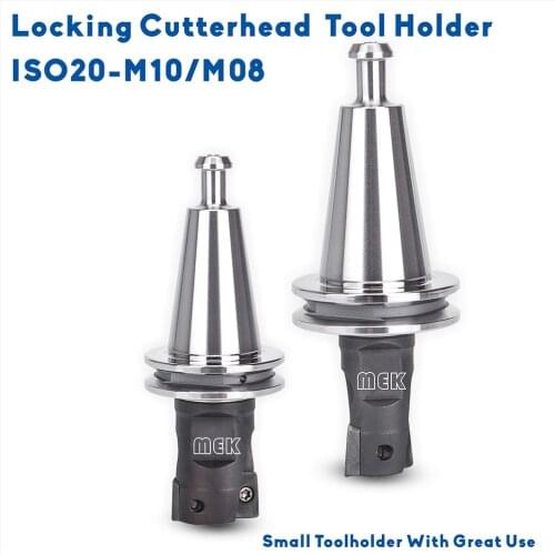 China high quality ISO20/ISO25 lock cutterhead tool holder ISO20-ER11 ISO20-M10/M8 roughing shank for CNC Milling machine